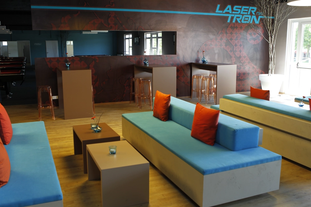 Leerer Barbereich des NXP Lasertron